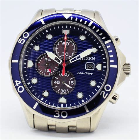 Citizen Eco-Drive Chronograph - Men's Wristwatch - Catawiki