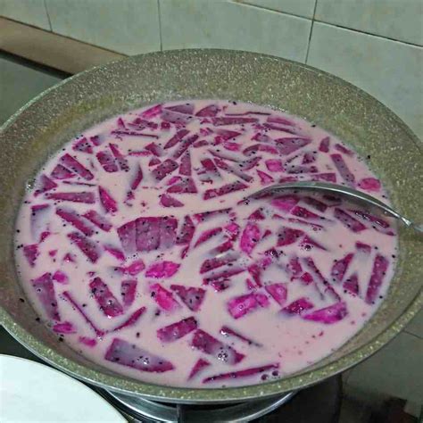 Resepi Puding Buah Naga Susu Paling Mudah Sedap Dragon Fruit