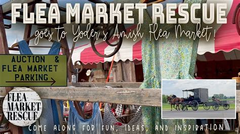 COME SHOPPING WITH ME AT YODER S AMISH FLEA MARKET CRAFT SHOW FOR