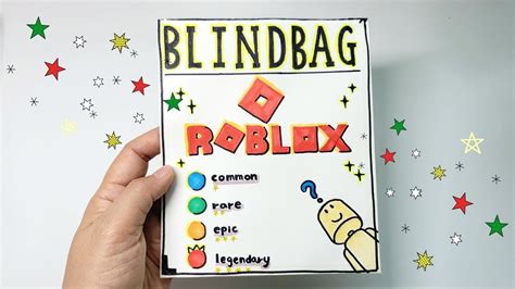 paper diy 로블록스 코디북옷입히기Roblox blindbag YouTube