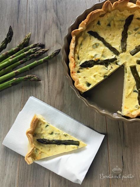 Torta Salata Con Asparagi E Ricotta