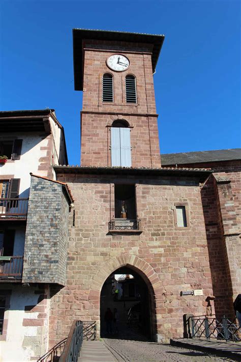 Saint Jean Pied De Port Glise Notre Dame De L Assomption Clocher