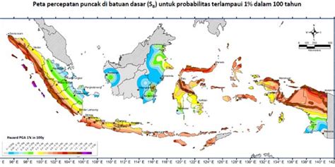 Ini Peta Wilayah Rawan Gempa Dari Badan Geologi