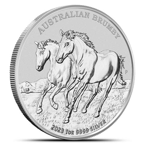 2023 1 oz Australian Brumby Silver Coin (BU) l JM Bullion™