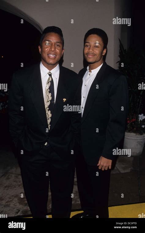 Jermaine Jackson With Son Jermaine Jackson Jr 1998 K11100fb Credit Image © Fitzroy Barrett