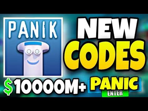 All New Panic Codes All Working Codes For Panic Roblox Youtube