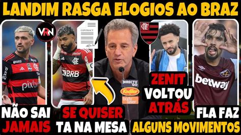 LANDIM REVELA RECADO A LEILA CONTRA PROPOSTA POR GABIGOL SE MANTÉM