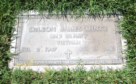 Deleon James Mintz Find A Grave Memorial