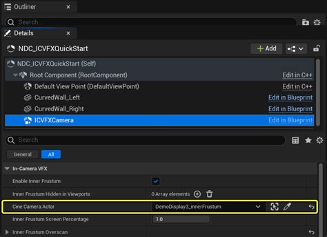 In Camera Vfx Quick Start For Unreal Engine Unreal Engine