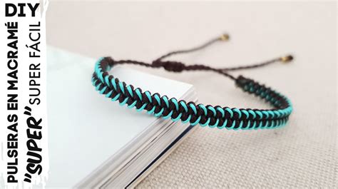 Diy Pulseras Etnica FÁcil Y RÁpido En MacramÉ MacramÉ Para