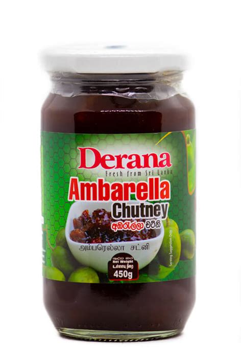 Derana Ambarella Chutney Kate Foods