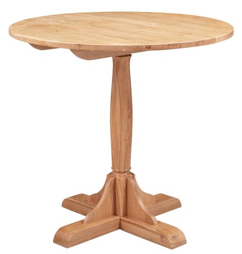 Buy Hallowood Furniture Waverly Oak Small Bistro Round Dining Table