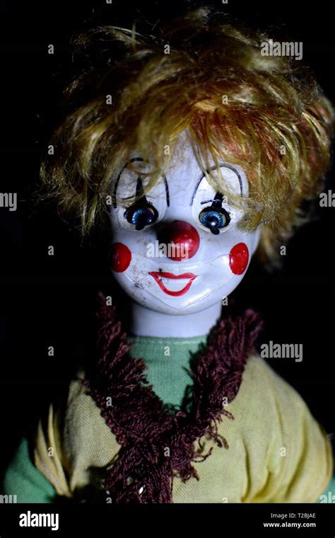 Creepy Old Clown Doll