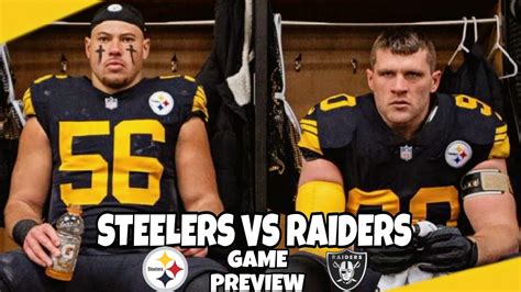 Steelers Vs Raiders Week 3 Game Preview Youtube