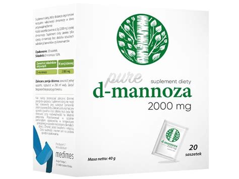 D Mannoza 2000 Mg Pure Medimes Ulotka Dawkowanie Zastosowanie