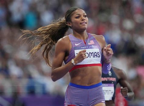 USA S Gabby Thomas Trending After Emotional Reaction To 200M Final