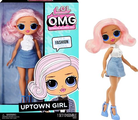 Buy LOL Surprise Mid OPP OMG Uptown Girl Doll Outfit And Hairbrush