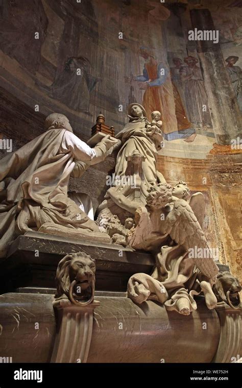 France Pas De Calais Boulogne Sur Mer Interior Of The Notre Dame De