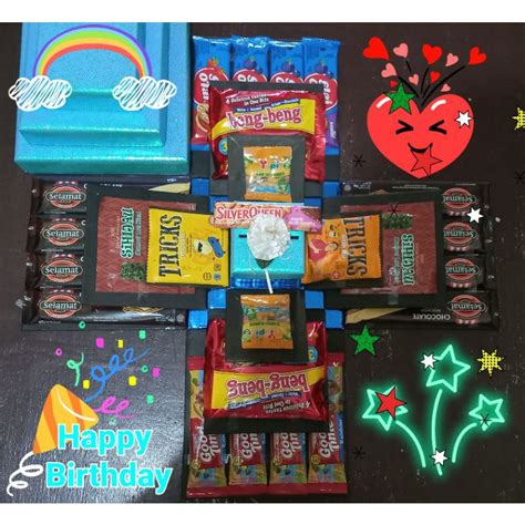 Jual Explosion Box Snack Box Kotak Kejutan Layer Kecil