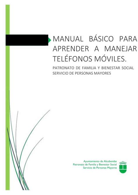 Pdf Manual B Sico Para Aprender A Manejar Tel Fonos Pdfslide Net