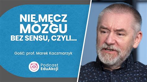 Co Mo E M Zg Co Mo Emy My O Neuroplastyczno Ci Prof Marek