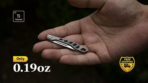 Wasparmor Blade Titanium Micro Folding Scalpel Knife Geeky Gadgets