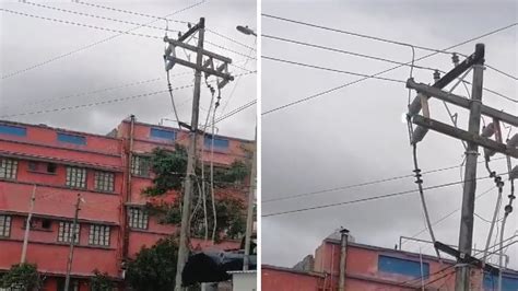 Ingenieros alertan sobre peligros de cableado eléctrico durante lluvias