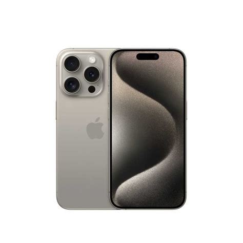 Achetez IPhone 15 Pro 256Go Natural Titanium Chez Apple Pas Cher I