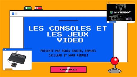 Exposé Sur Les Jeux Vidéos