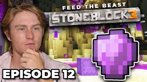 Stoneblock Modpack Ep Getting To The End Youtube