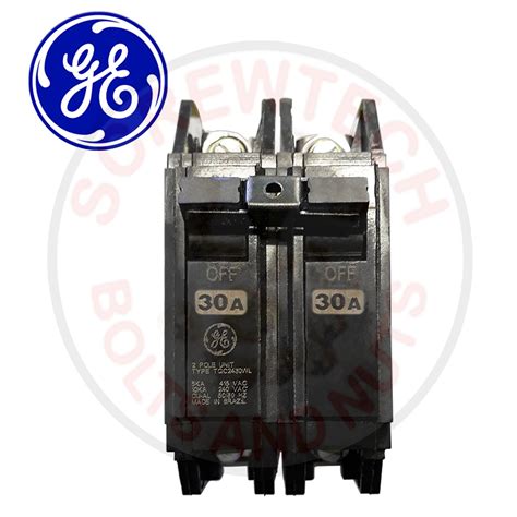 Ge Circuit Breaker 30a 2 Pole Tqc2430wl Shopee Philippines