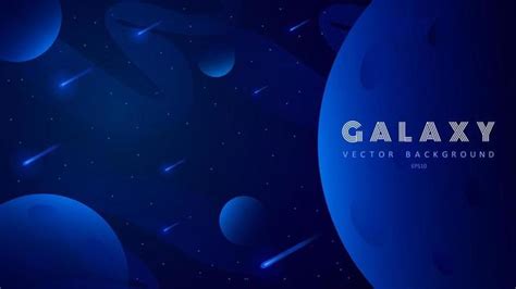Blue Galaxy Vector Art Icons And Graphics For Free Download