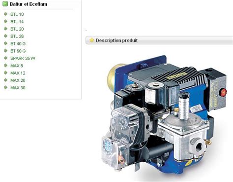 Thermique Sch Ma Br Leur Ecoflam