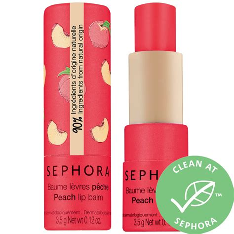 Sephora Collection Clean Lip Balm Scrub Peach The Balm Lip Balm