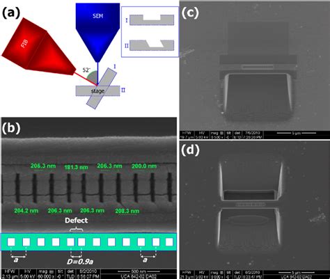 A Schematic Of The Dual Beam Machine FIB For Simultaneous