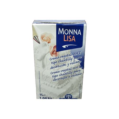 Nata Vegetal Mona Lisa 1L s Glúten e s Lactose