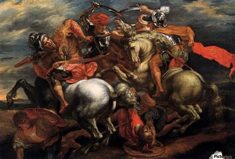 The Battle Of Anghiari By Leonardo Da Vinci Wall Art