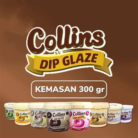 Jual Gram Gr Gram Collins Dip Glaze Dipglaze Ukuran Ember