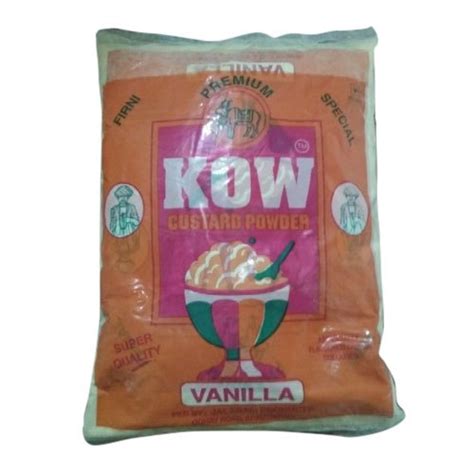 Kow White Vanilla Custard Powder Packaging Size 1 5 Kg At 60 Kg In