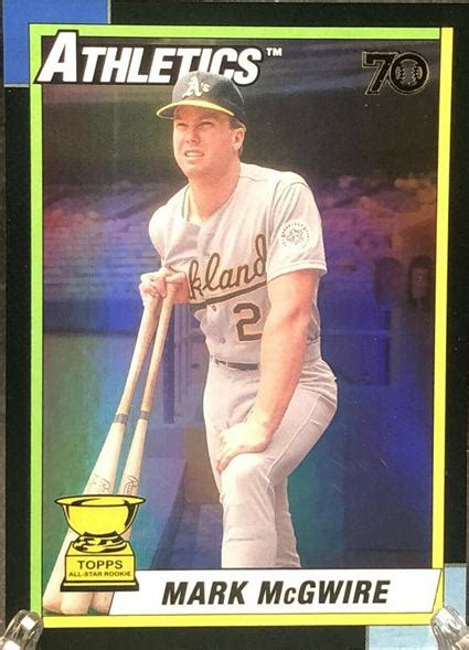 19 Most Valuable Mark McGwire Rookie Cards For Collectors