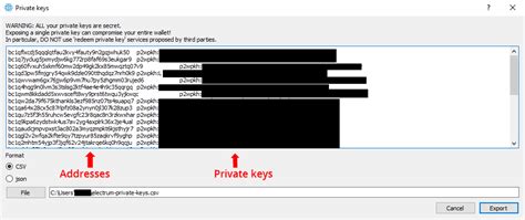 How To Export Your Private Keys In Electrum Pascal Bergeron