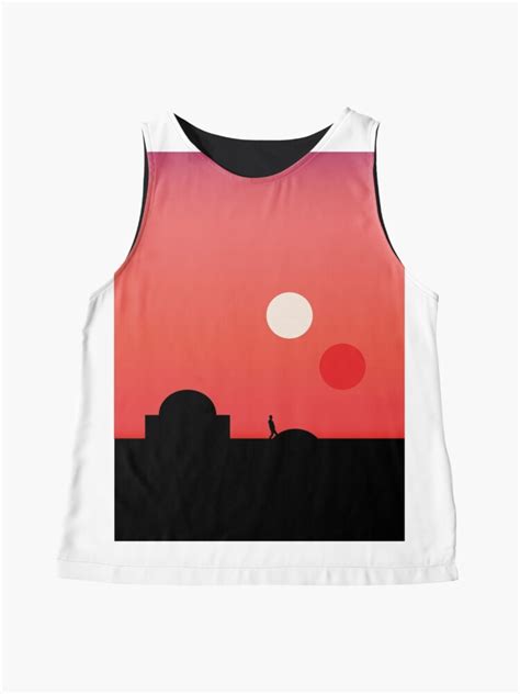 "Tatooine Twin Suns" Sleeveless Top for Sale by ItsJacobb | Redbubble