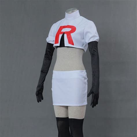 Anime Pokemon Cosplay Team Rocket Jessie And James Costume Pokemon Full