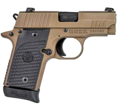 Sig Sauer P238 Emperor Scorpion 380 Auto ACP 2 7in FDE Pistol 7 1