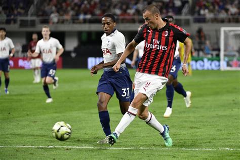 Icc Match Recap Ac Milan Lose To Tottenham Hotspur In Minneapolis