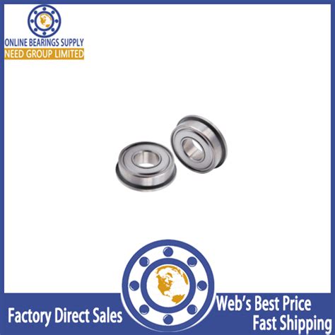 Ssf Zz Deep Groove Ball Bearings Stainless Steel Flange Miniature