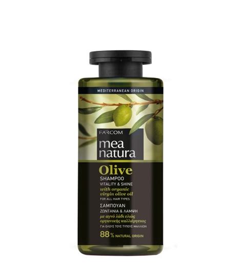 Mea Natura Olive Shampoo Ml Stalida Olive Oil