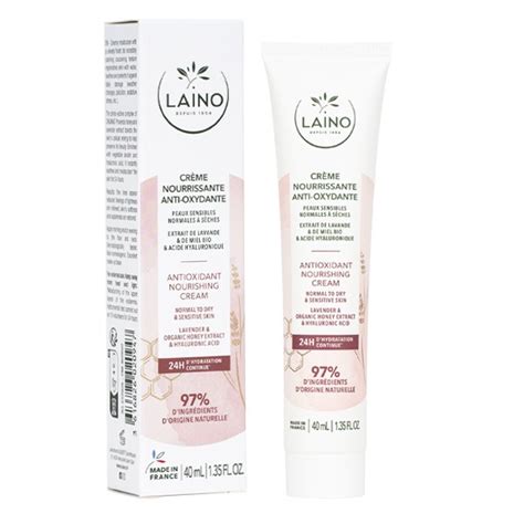 Laino Creme Nourrissante Antioxydante Peau Sensible Normale S Che