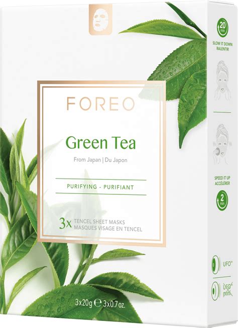 Máscara Facial Foreo Green Tea Beleza Na Web