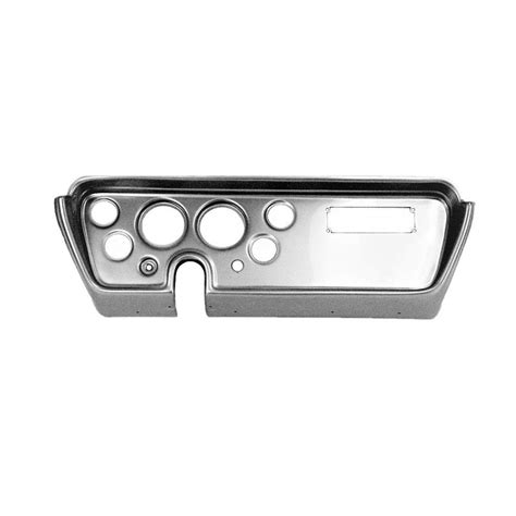 Classic Dash 411670012 67 Gtolemans Dash Panel Brushed Aluminum